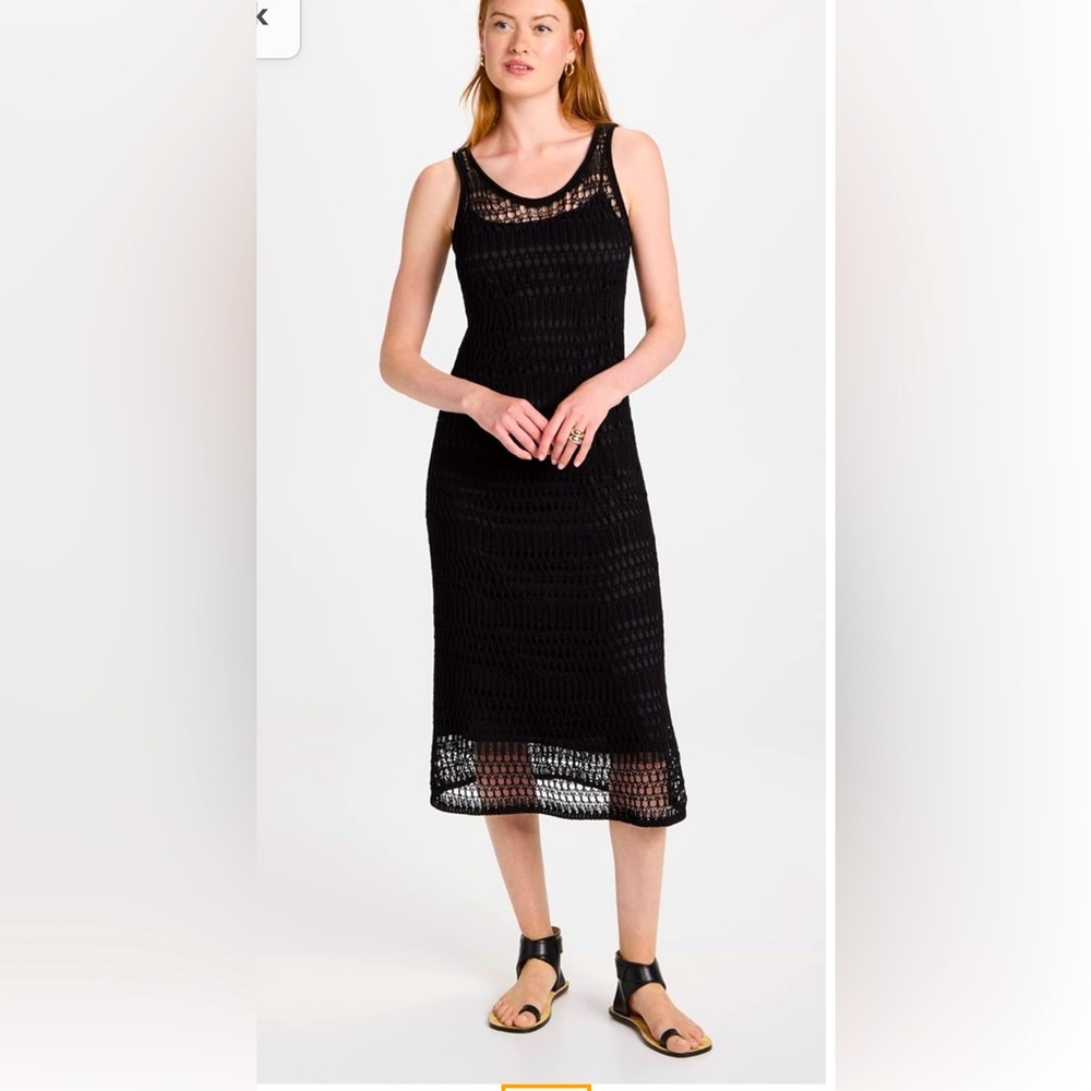Theory Women's Crochet Maxi/Midi Dress L